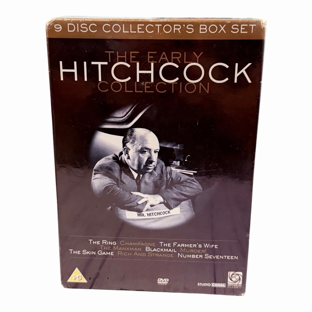 The Early Hitchcock Collection. 9 disc. DVD boxset. NEW SEALED